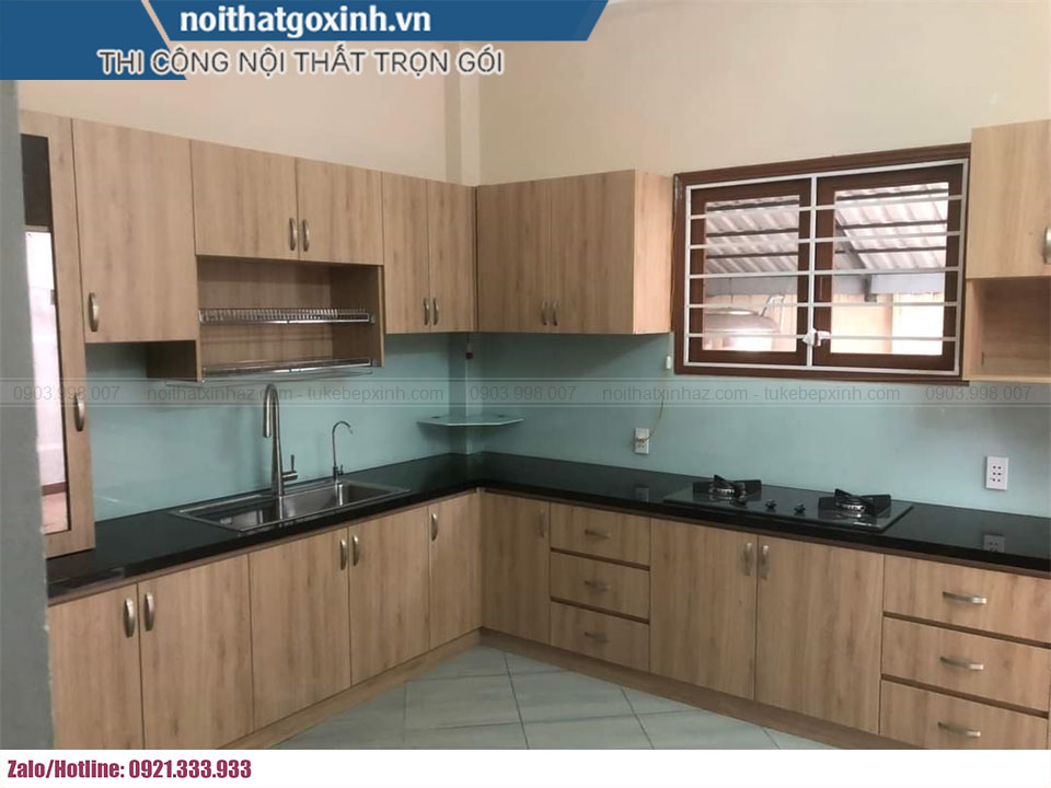 Thiết kế tủ bếp chữ L phù hợp cho mọi gia đình Việt